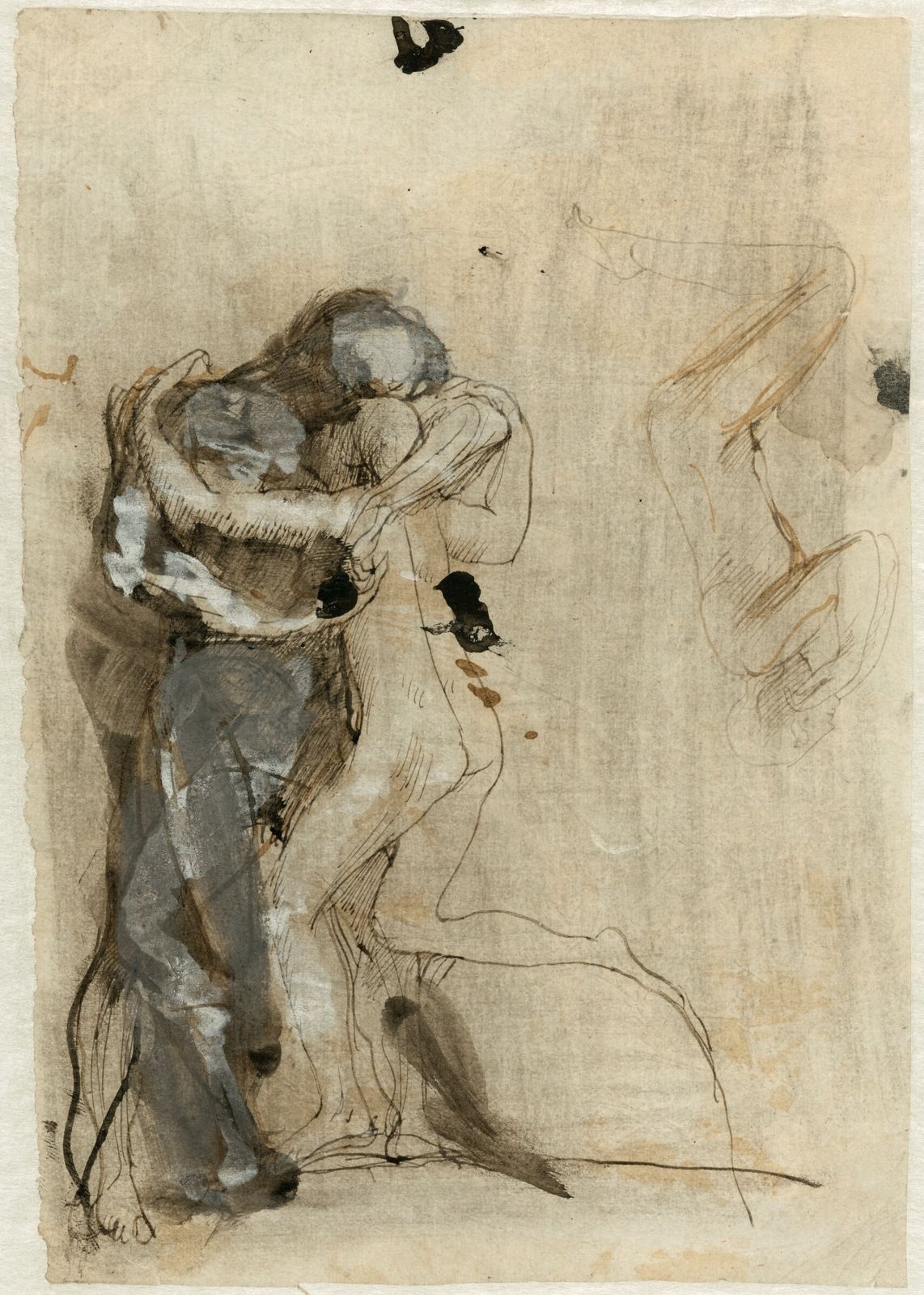 Embracing Couple or Prodigal Son by Auguste Rodin