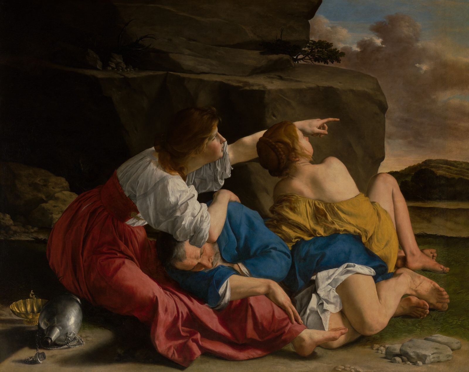 Lot and His Daughters by Orazio Gentileschi