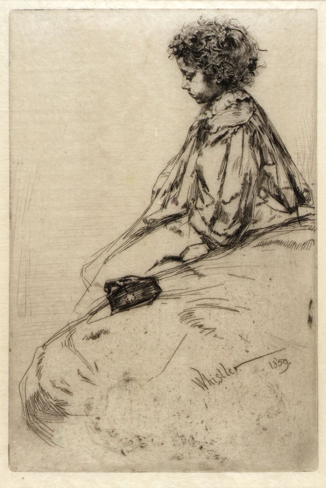 Bibi Lalouette by James McNeill Whistler