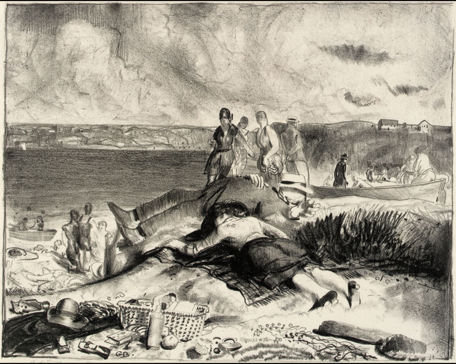 Legs of the Sea by George Bellows