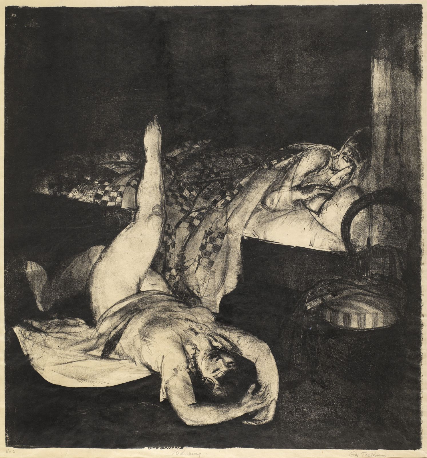 Reducing (Reducing Exercises) by George Bellows
